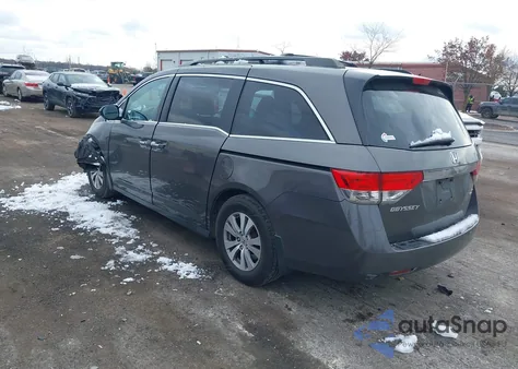 2014 Honda Odyssey Ex z USA, uszkodzony, nr VIN 5FNRL5H45EB133493